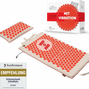 Miracomo Akupressur-Matte mit Vibrationsfunktion – Effektive Entspannung & Schmerzreduktion